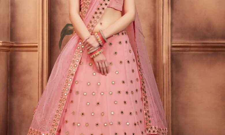 Photo of CONVETIONAL YET STYLISH PARTY WEAR SAREES  LEHENGA CHOLI AVAILABLE ON SHOPGARB