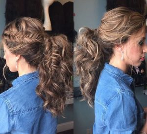 Wavy ponytail hack