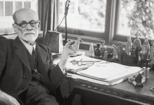Photo of Freud and his phallic orientated