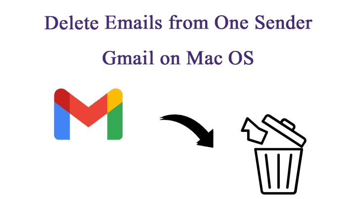 Delete emails from one sender on Gmail