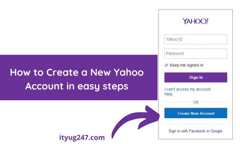 make a new yahoo account