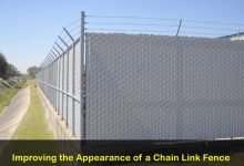 Photo of Improving The Appearance Of A Chain Link Fence