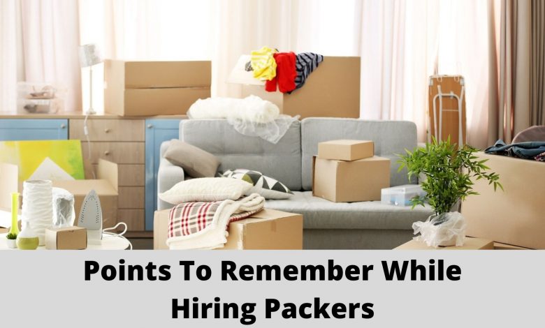 Points To Remember While Hiring Packers