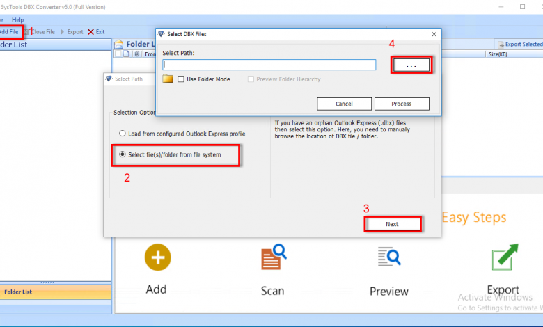 Convert Outlook Express DBX Files to EML - Easily