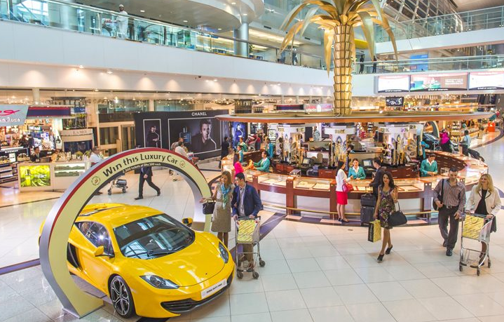 shopping at dubai airport