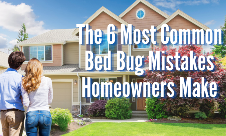 bed bug common mistakes