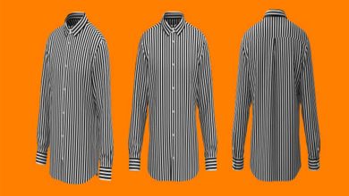 Photo of Candy cane striped shirt: A must-have for Christmas-related events