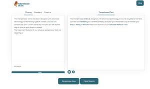 paraphrasing tool