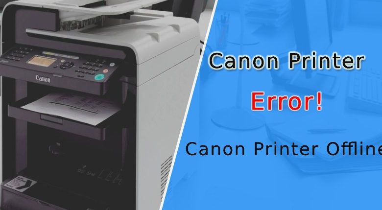 canon printer offline