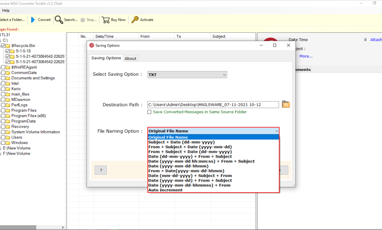 outlook-messages-to-txt-format